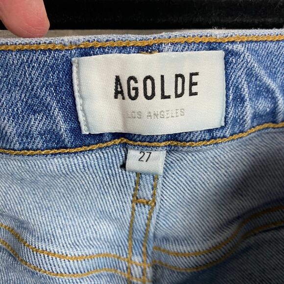 Agolde Toni Straight Leg Jeans Sz.27 - Picture 8 of 12